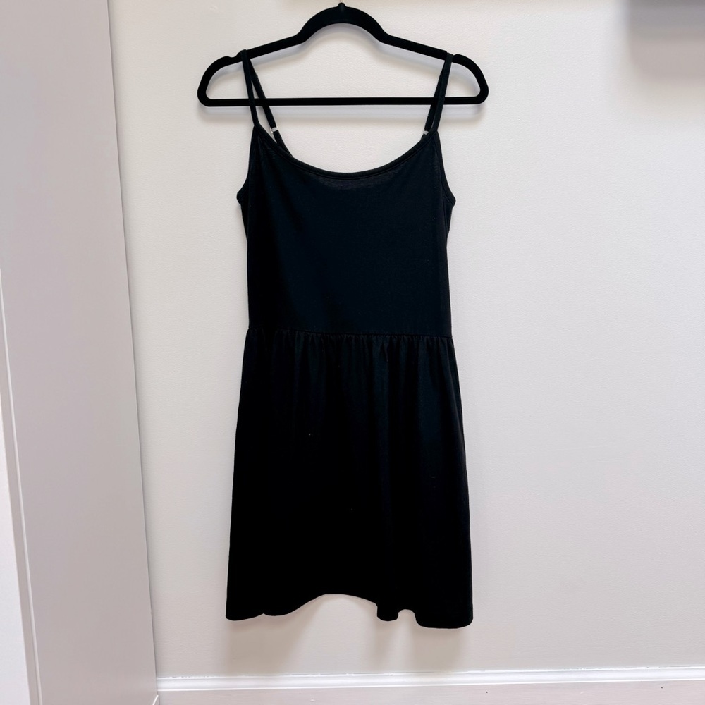Gap Black‎ Tank Dress with Pockets Size Small
